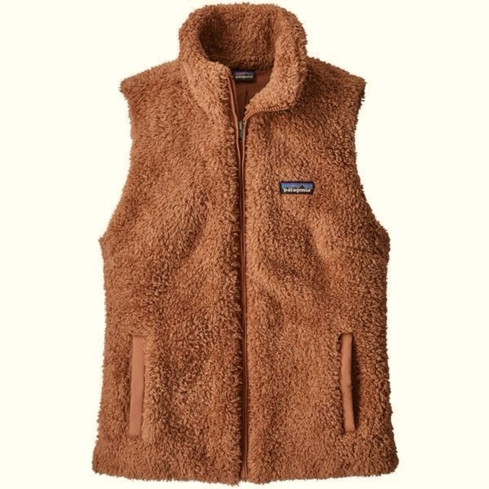 Patagonia Women's Brown Sherpa Fleece Vest